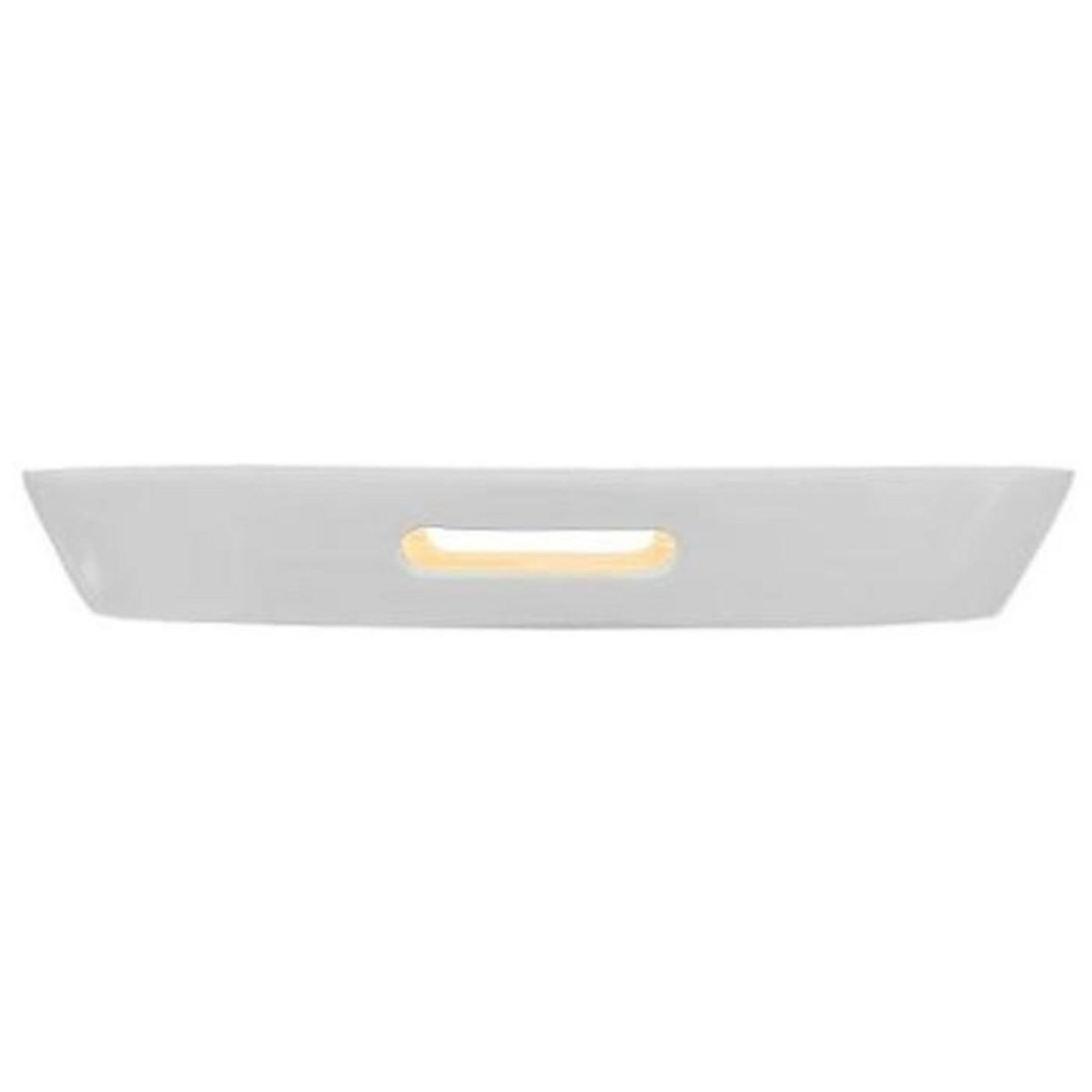 FIVE Plateau en Bambou Laqué Rond  Bicolore  42cm Blanc