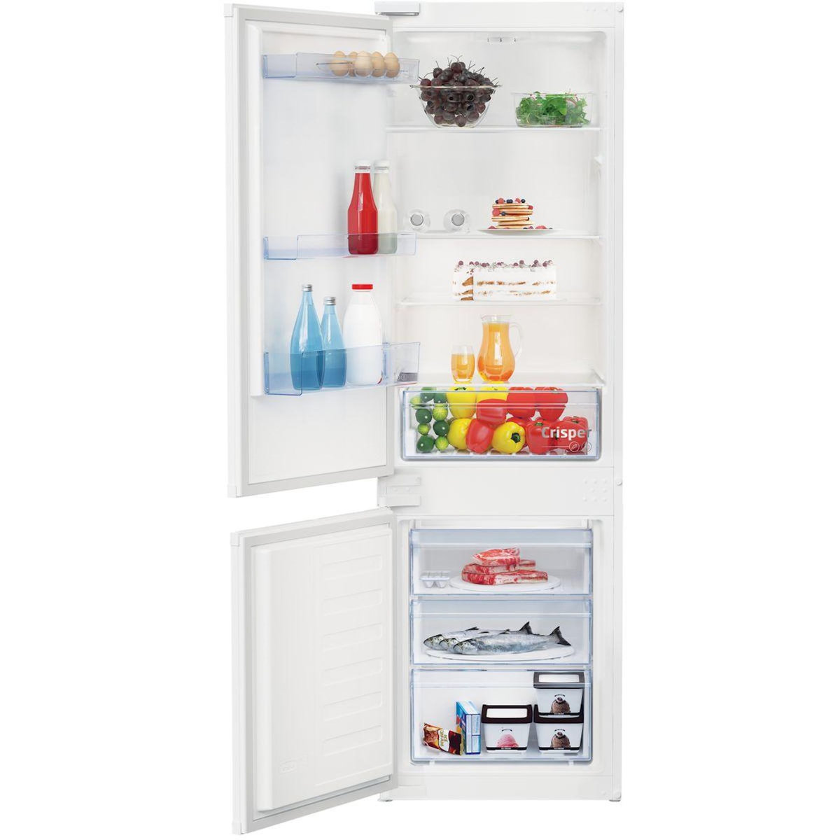 Beko Réfrigérateur combiné encastrable BCSA285K4SNLH