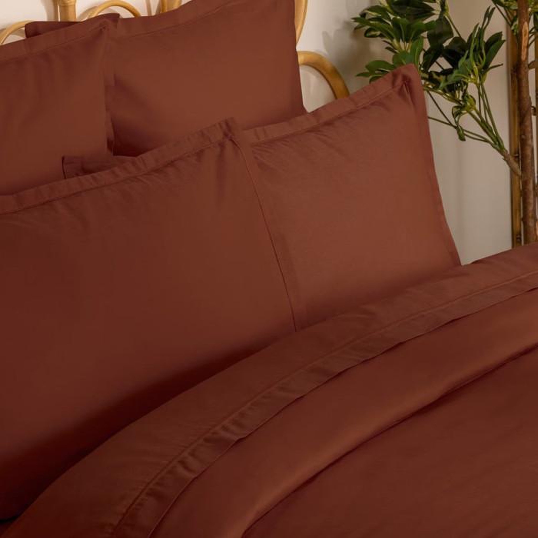 Voir la diapositive 4 : ATMOSPHERA Housse de couette  intérieur  240x220cm terracotta