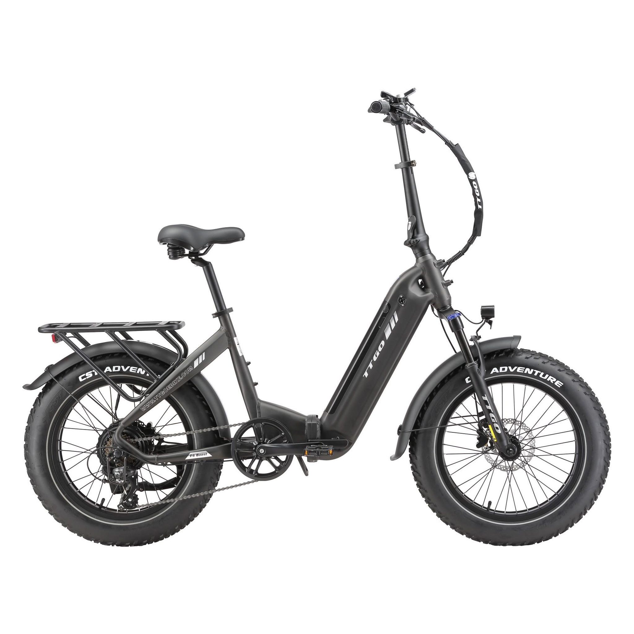 Voir la diapositive 3 : TTGO Vélo électrique pliant TTGO F6 Boost 250 W