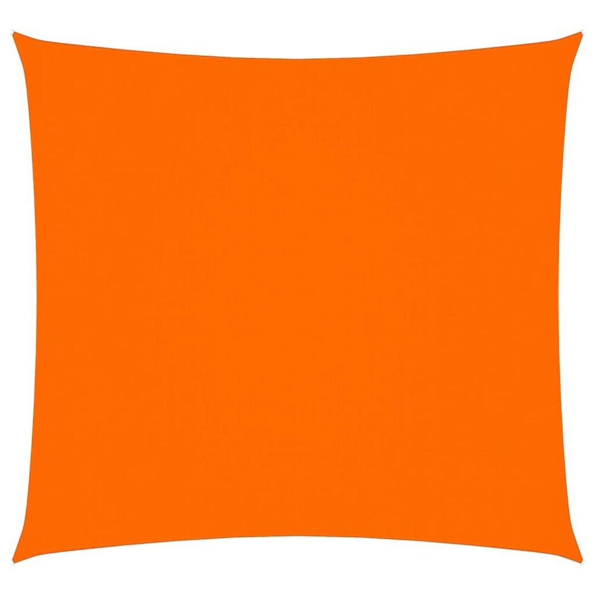 VIDAXL Voile de parasol tissu oxford carre 3,6x3,6 m orange