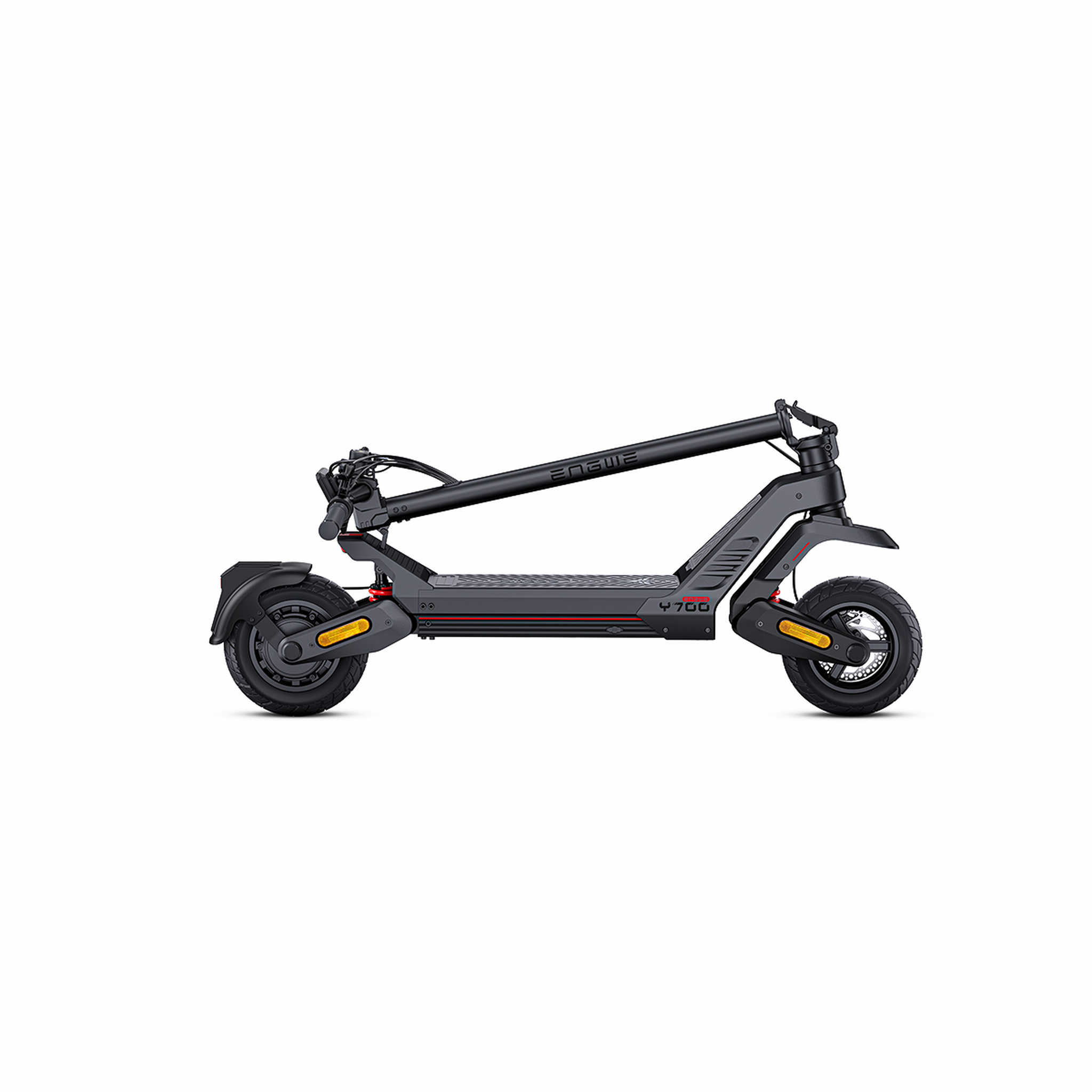 Voir la diapositive 2 : ENGWE Trottinette électrique urbaine ENGWE Y700, 10 pouces, suspension intégrale, noire