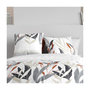 Voir la diapositive 2 : ATELIER DU COTON Housse de couette 240x220 IMANTA + 2 taies coton 57 fils