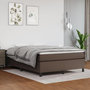 Voir la diapositive 1 : VIDAXL Cadre de lit sans matelas marron 140x190 cm similicuir