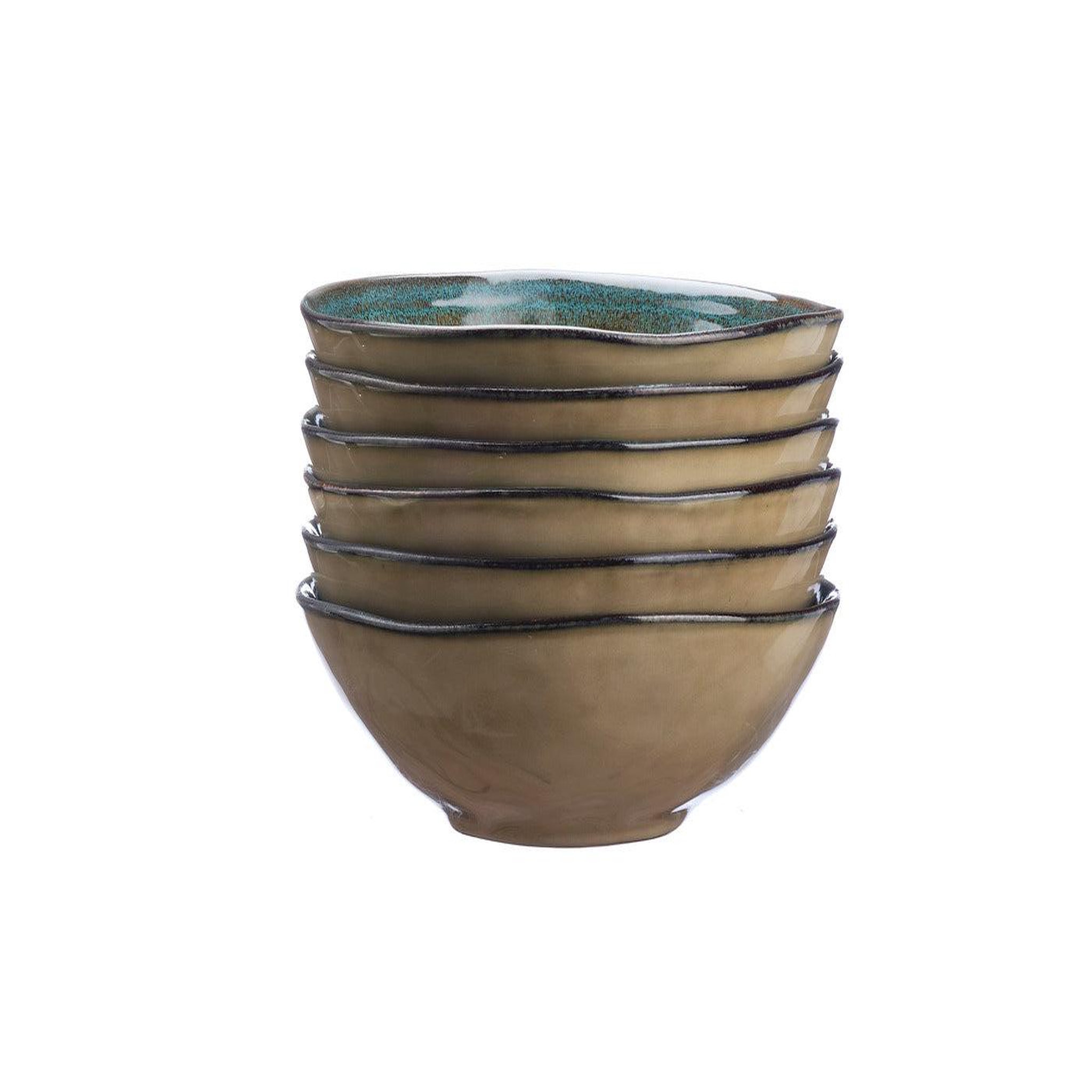 Voir la diapositive 3 : BJORN Bol island ø20cm - 6 pièces - terre et mer