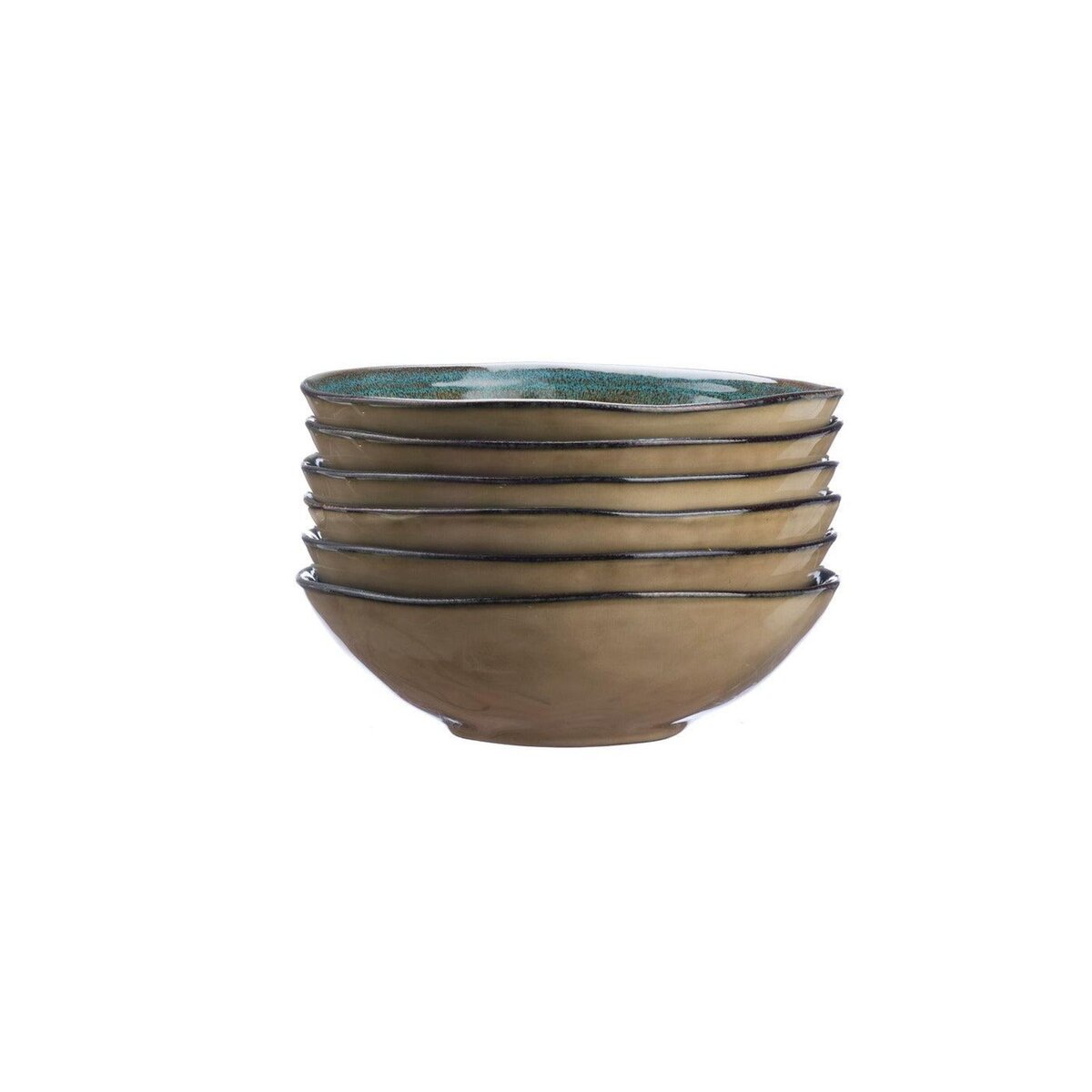 BJORN Bol ISLAND Ø20cm - 6 pièces - Terre et mer