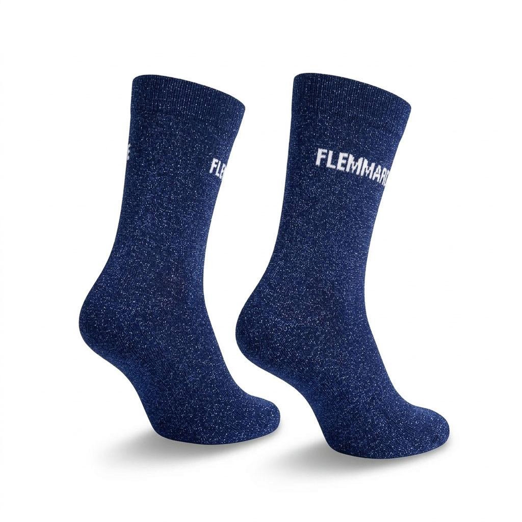 Voir la diapositive 3 : OZABI Chaussettes Femme Lurex Message Humoristique