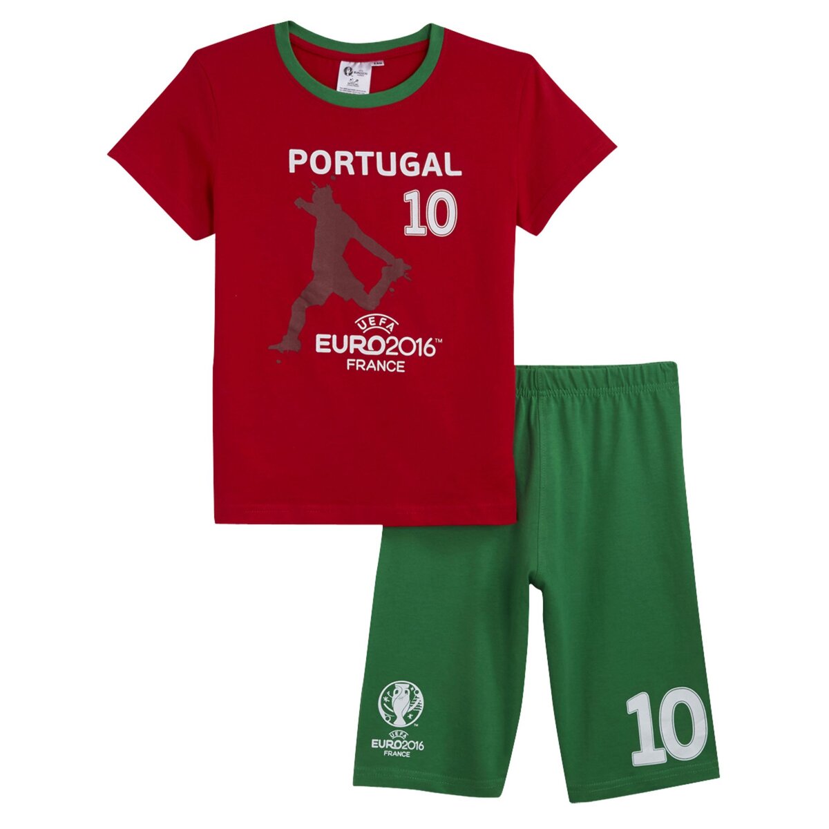 IN EXTENSO Pyjama Portugal Garçon du 2 au 14 ans Euro 2016