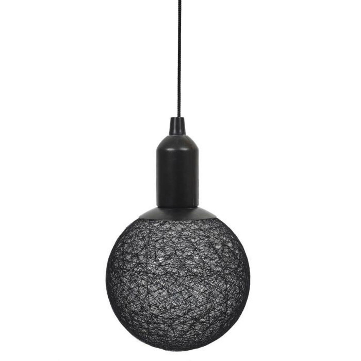 Paris Prix Lampe Suspension à Led  Boule  24cm Noir