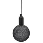 Paris Prix Lampe Suspension à Led  Boule  24cm Noir