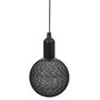 Voir la diapositive 1 : Paris Prix Lampe Suspension à Led  Boule  24cm Noir