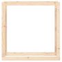 Voir la diapositive 5 : VIDAXL Support pour bois de chauffage 100x25x100 cm Bois de pin