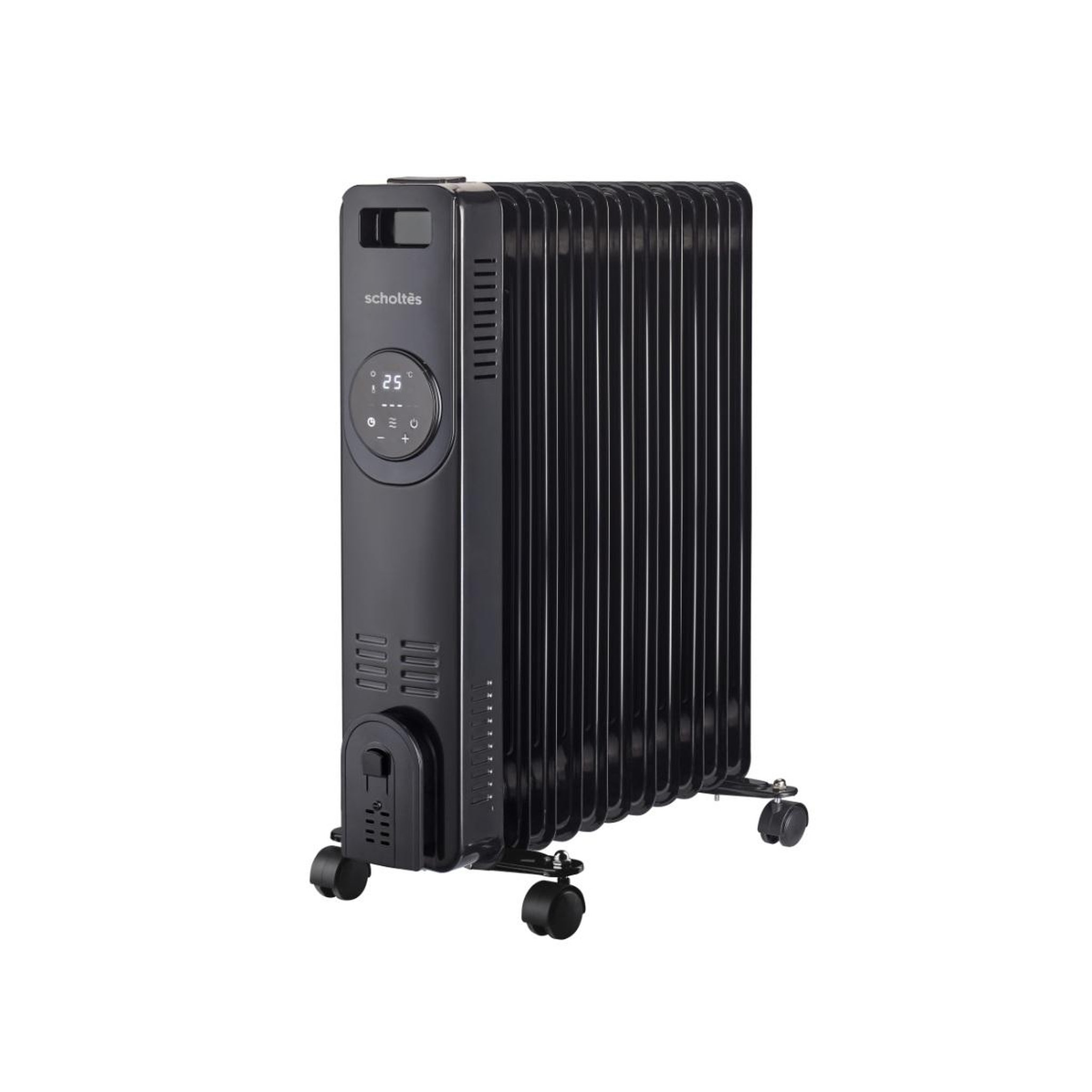 Scholtes Radiateur à bain d'huile 2500w noir - schd411n