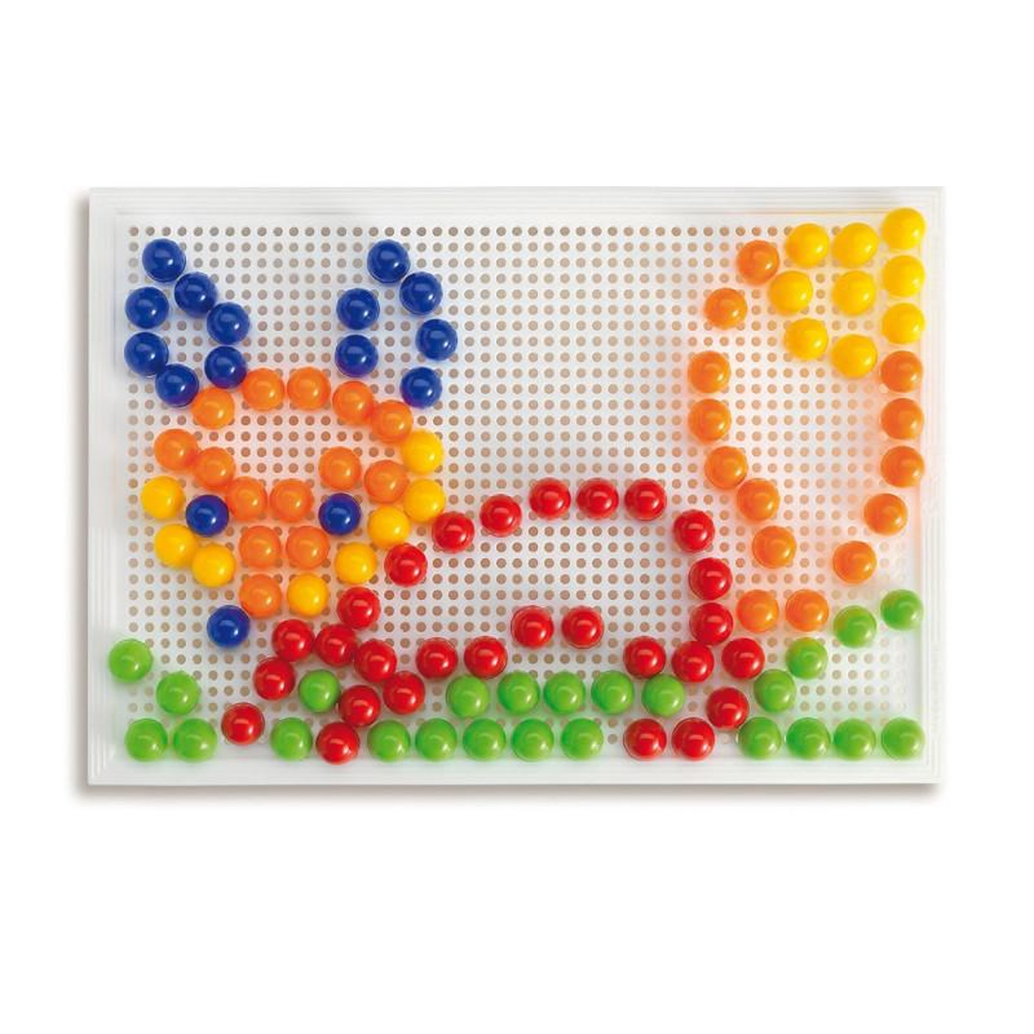 Voir la diapositive 3 : Quercetti Quercetti Plug-in mosaic, 150 pins