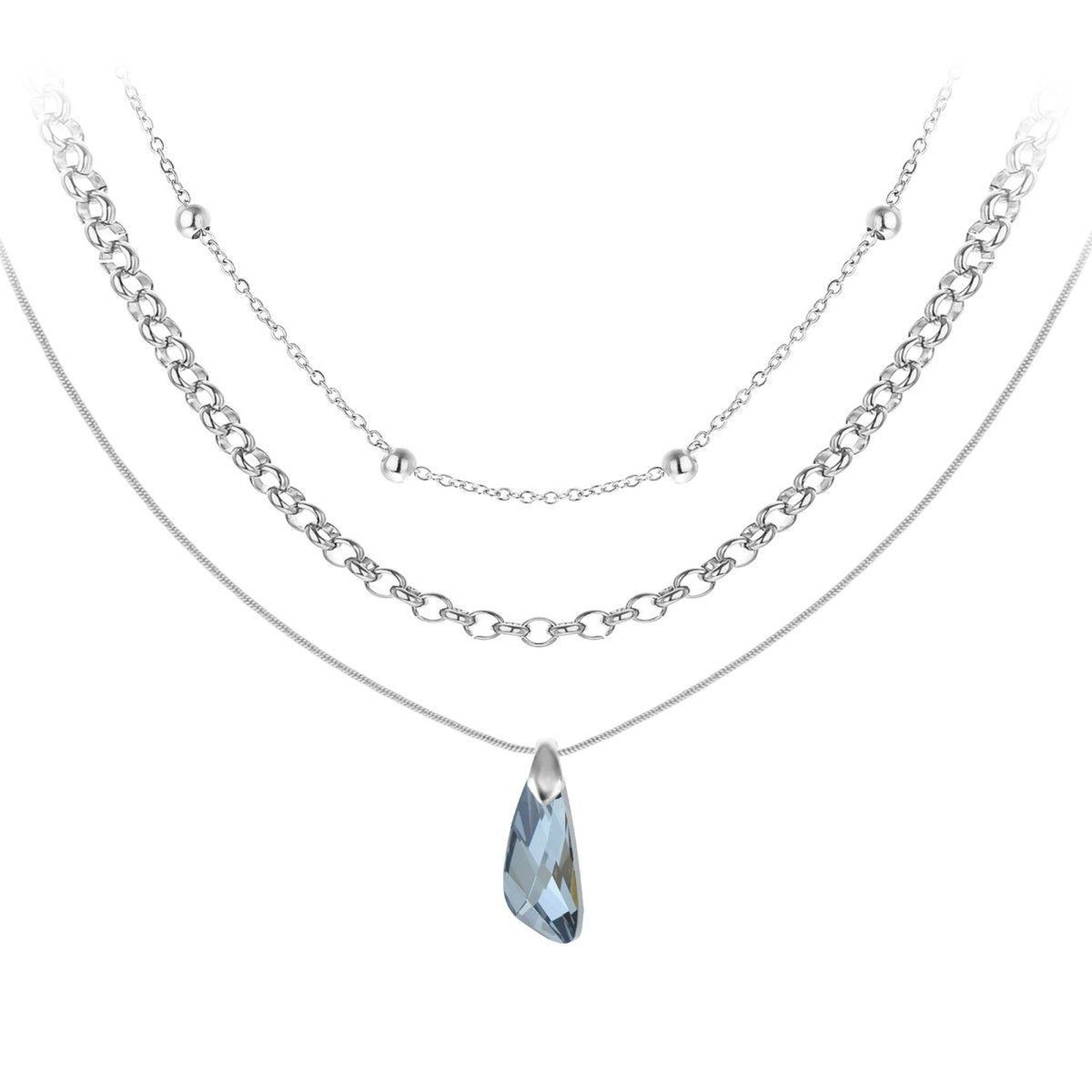 Voir la diapositive 2 : SC CRYSTAL Set de 3 colliers par SC Crystal®