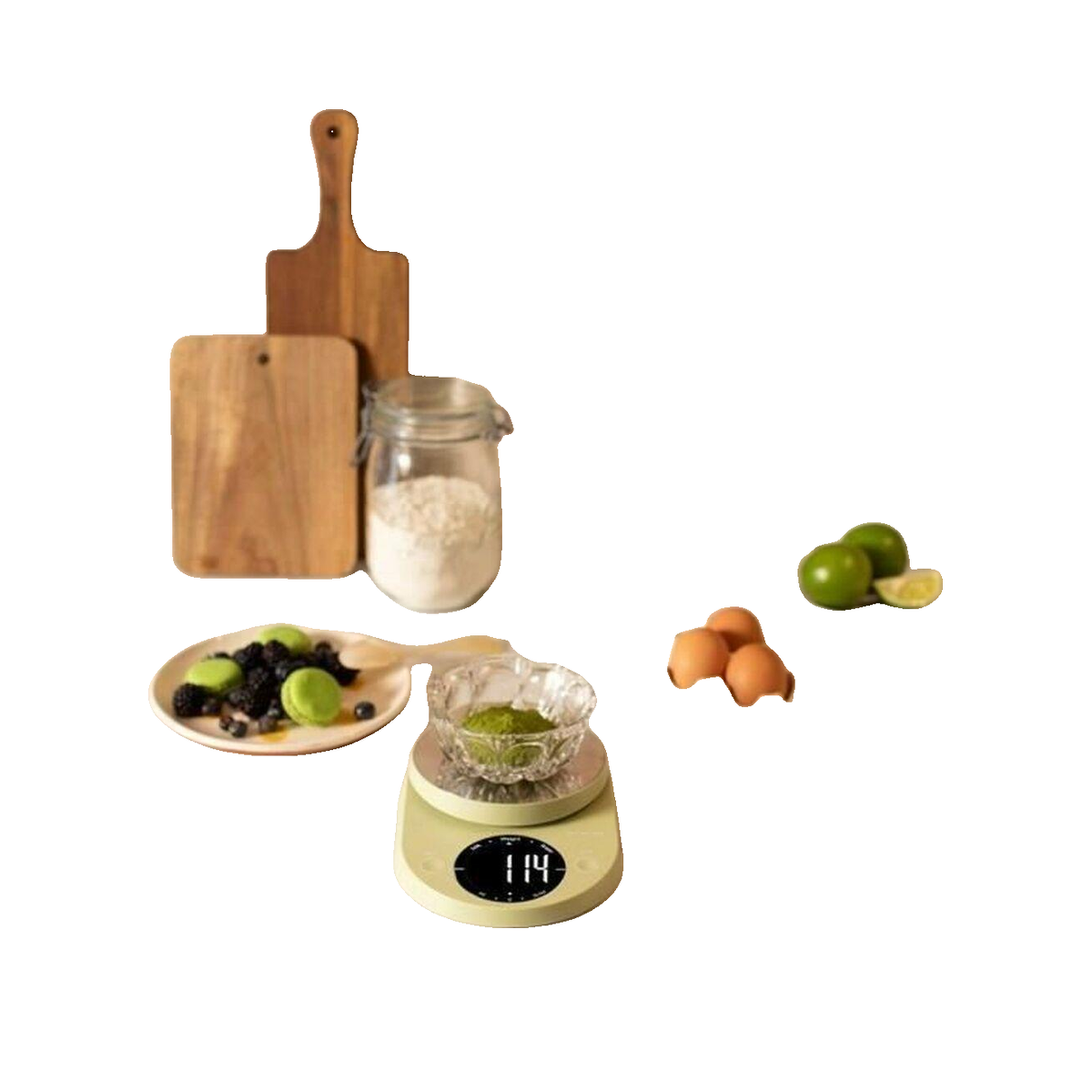 Voir la diapositive 2 : LIVOO Balance de cuisine Livoo dom493m couleur matcha