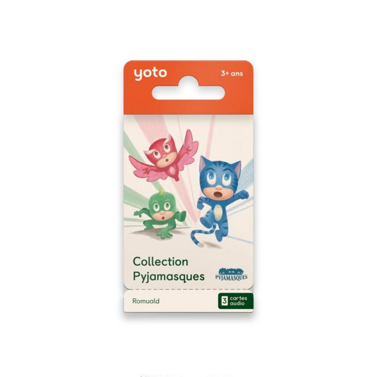 YOTO Pack 3 cartes audio pour conteuse d histoire Yoto Collection Pyjamasques