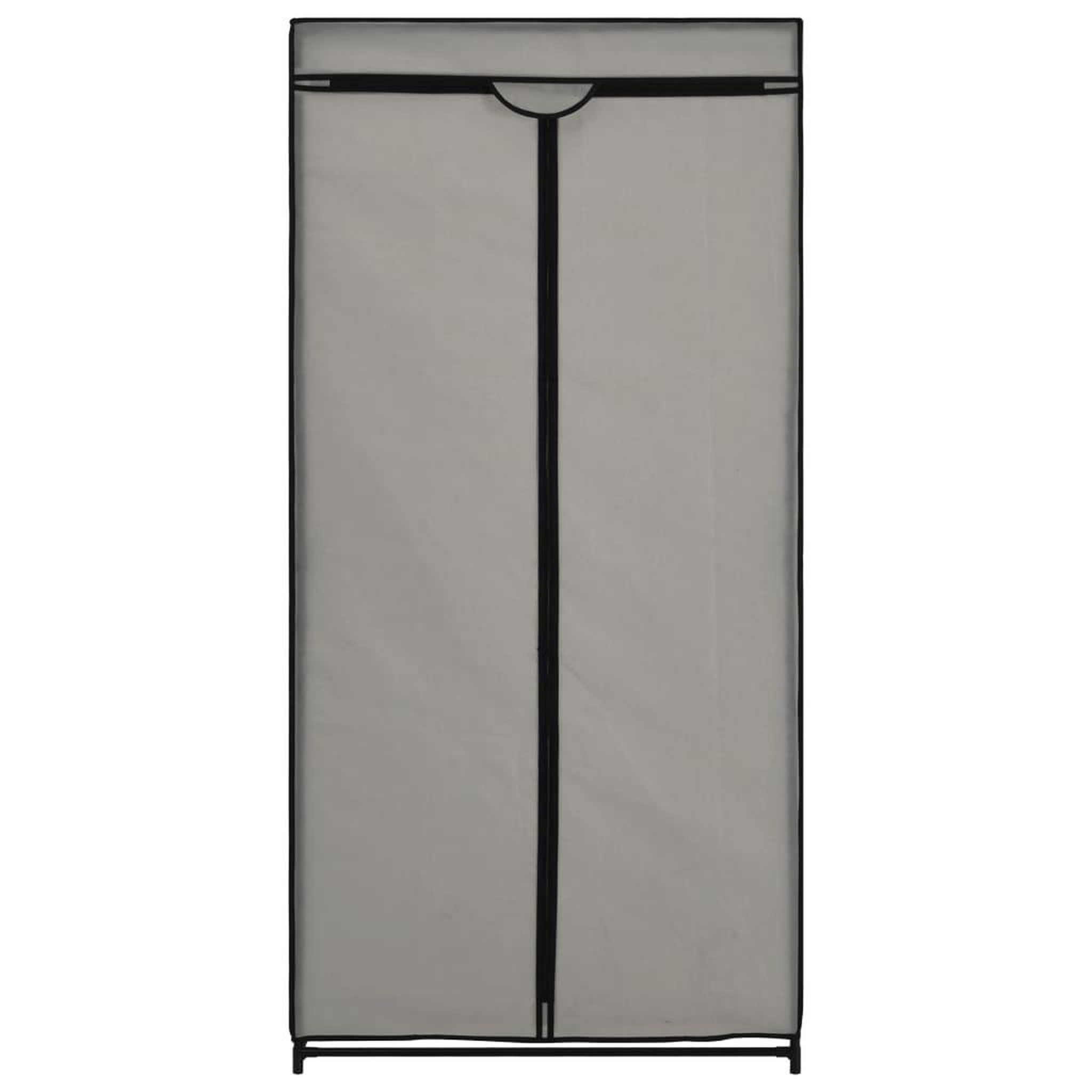 Voir la diapositive 4 : VIDAXL Garde-robe Gris 75x50x160 cm