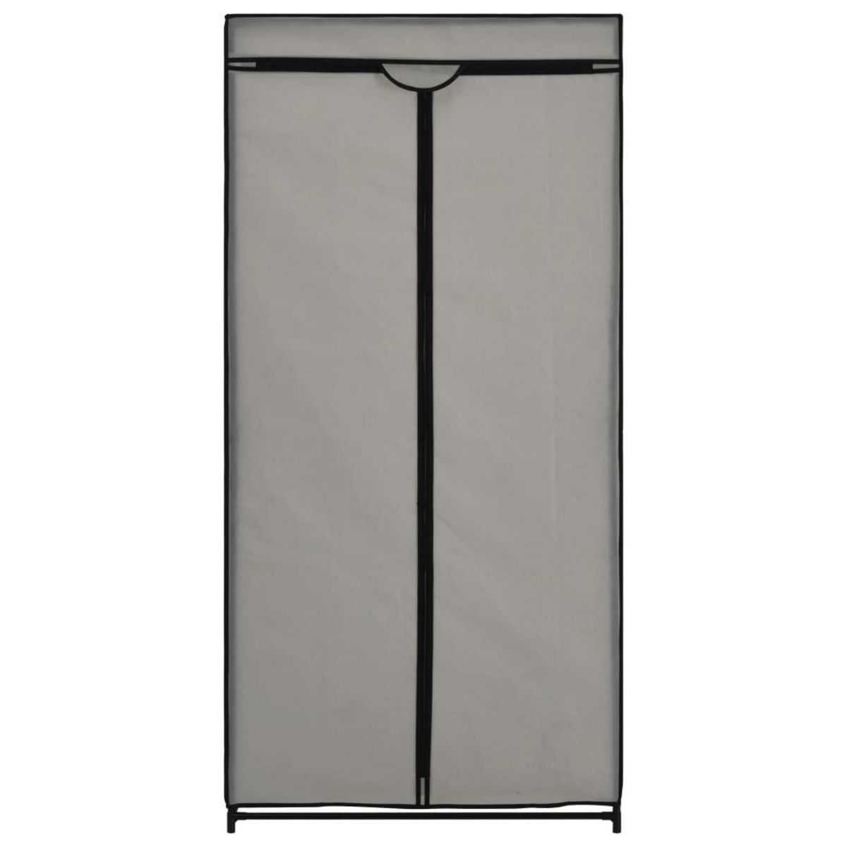 VIDAXL Garde-robe Gris 75x50x160 cm
