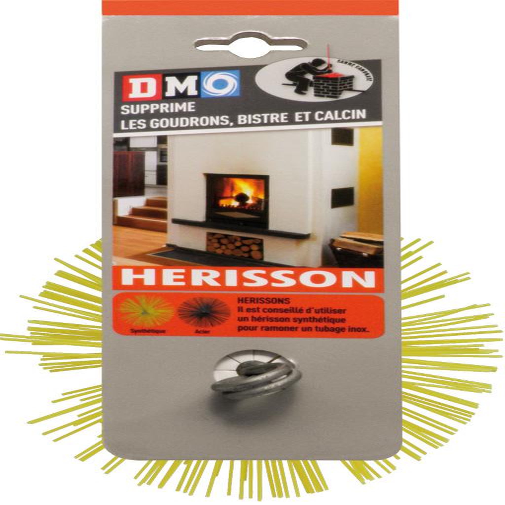 DMO Herisson de ramonage nylon DMO, D150 mm