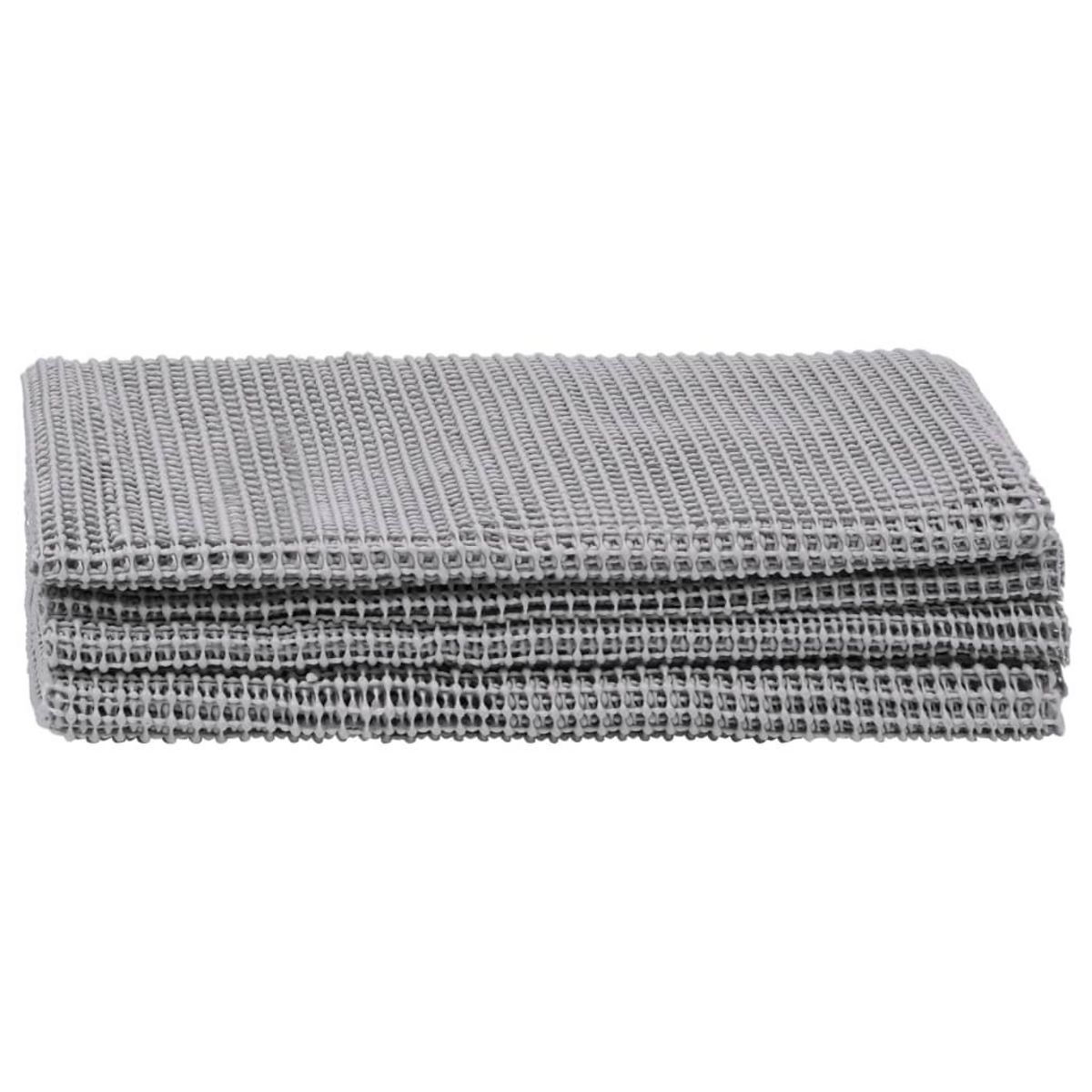 VIDAXL Tapis de tente 250x450 cm Gris clair