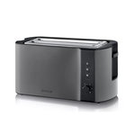 SEVERIN Grille-pains 2 fentes 1400w dark inox - AT9341