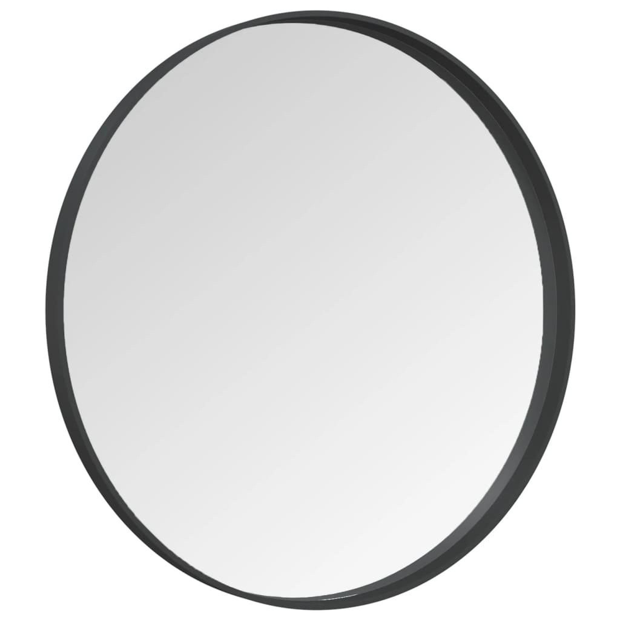 Voir la diapositive 3 : VIDAXL Miroir mural noir 60 cm