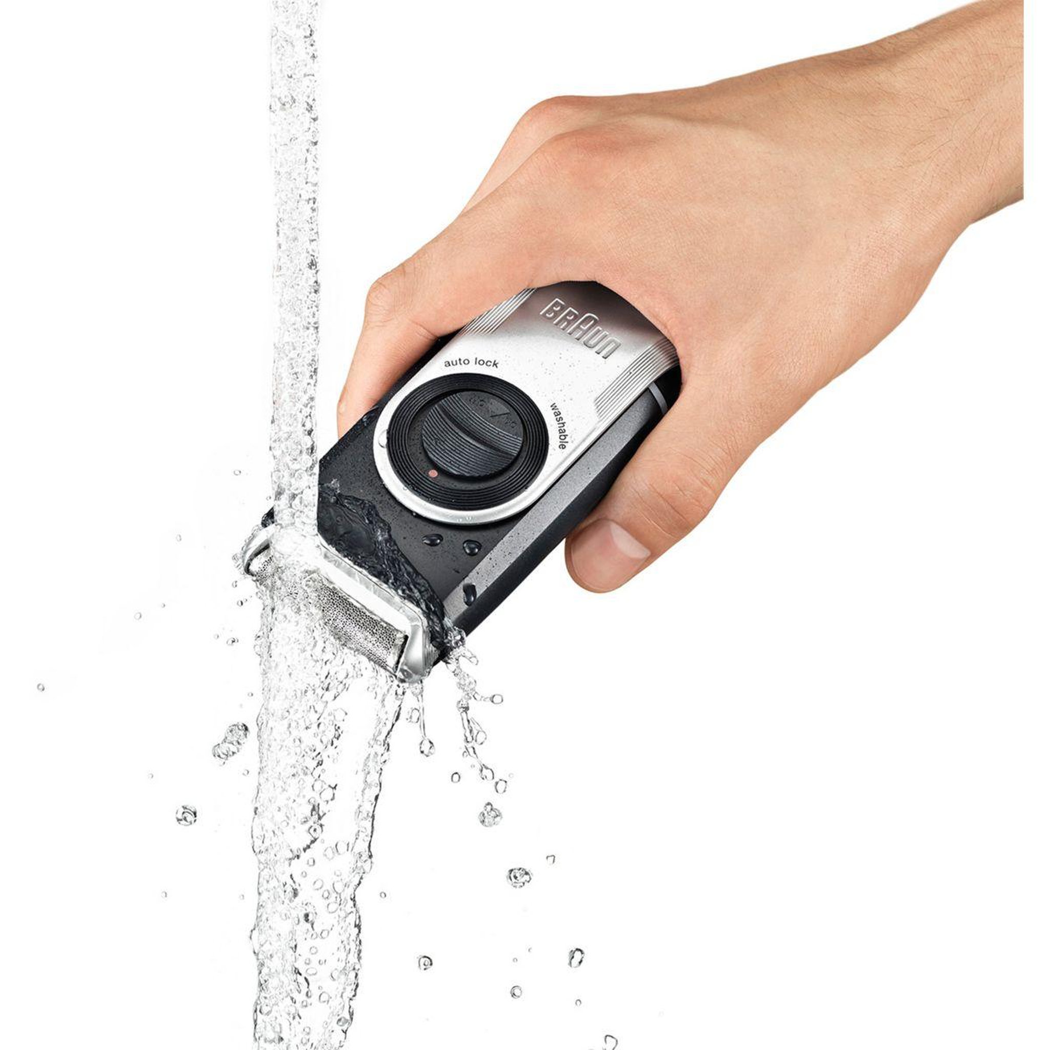 Voir la diapositive 3 : BRAUN Rasoir électrique PocketGo M60b