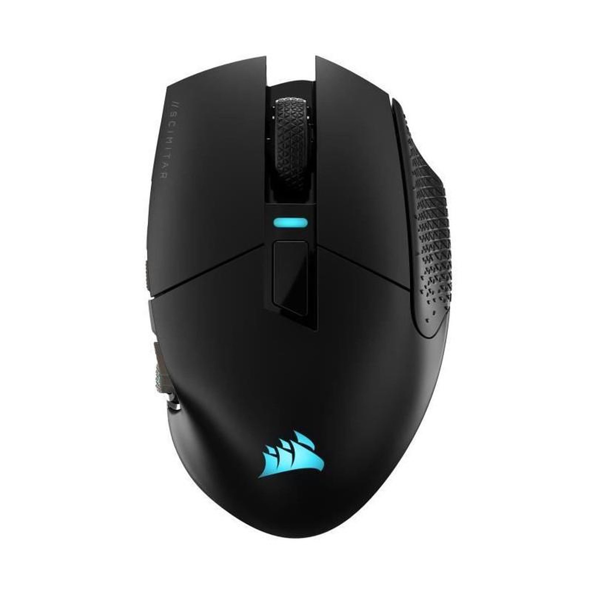 Voir la diapositive 2 : Corsair Souris Gaming - Sans fil - CORSAIR - SCIMITAR ELITE RGB Wireless - 16 boutons programmables - Autonomie 150h - Noir (CH-9314311-