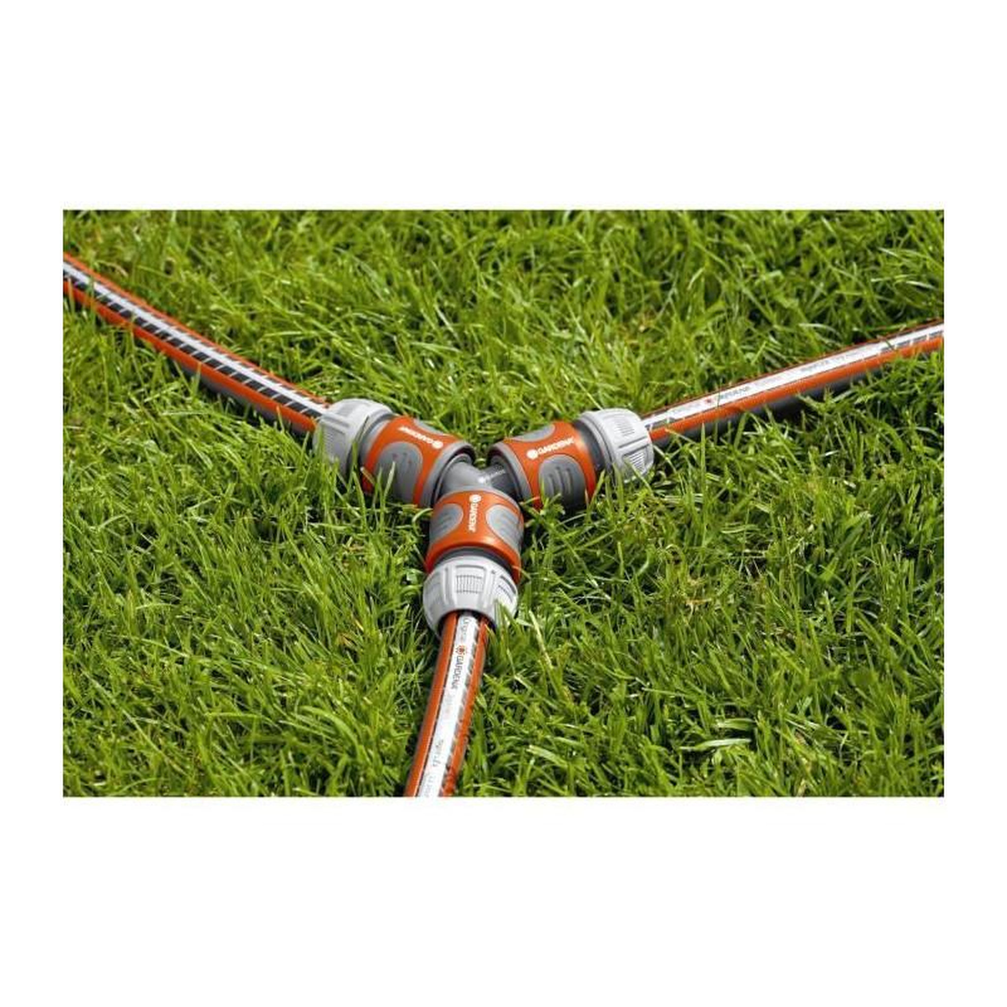 Voir la diapositive 4 : Gardena Nécessaire de dérivation pour dédoubler un tuyau Ø 13 - 15 mm