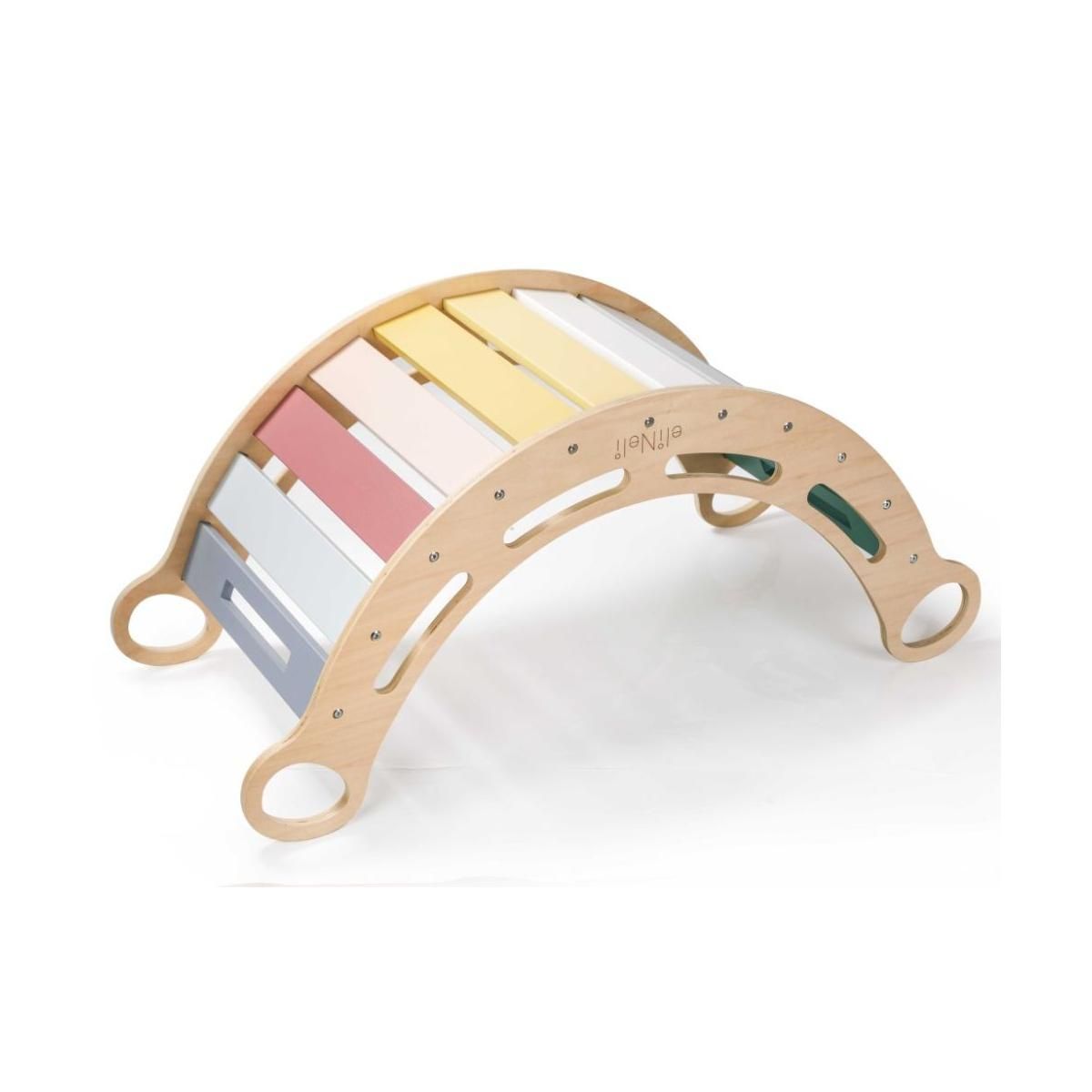 ELINELI Balançoire Montessori 100 cm 6en1