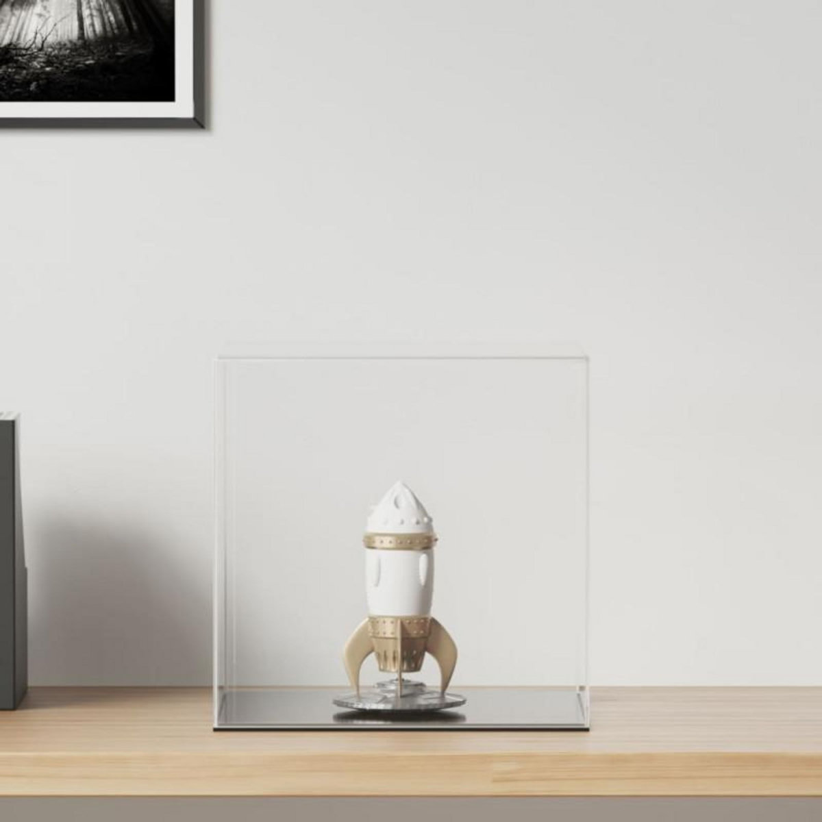 VIDAXL Boîte d affichage transparente 30x30x30 cm acrylique