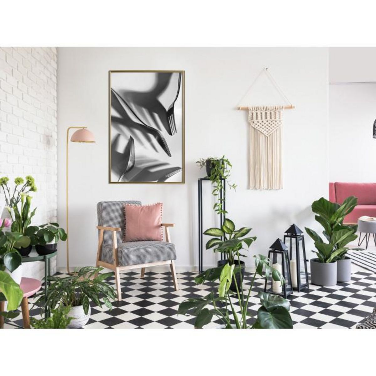 Paris Prix Affiche Murale Encadrée  Fun with Shadow