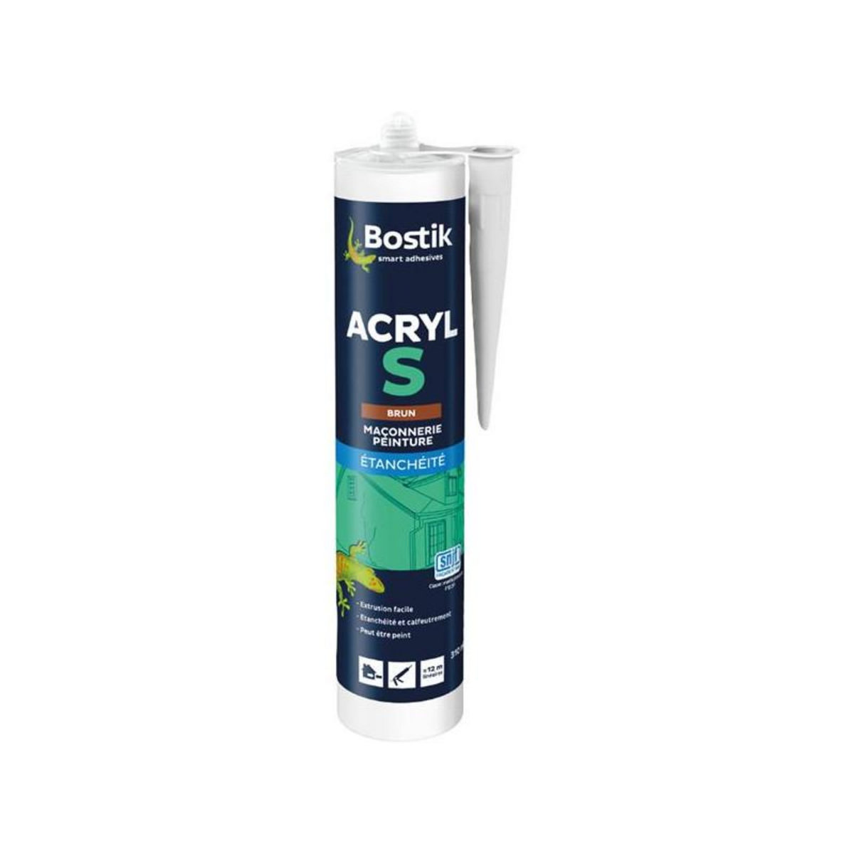 Bostik MASTIC ACRYL S BRUN 310ML PRO BOSTIK - 30613683