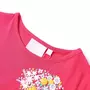 VIDAXL T-shirt pour enfants rose vif 140