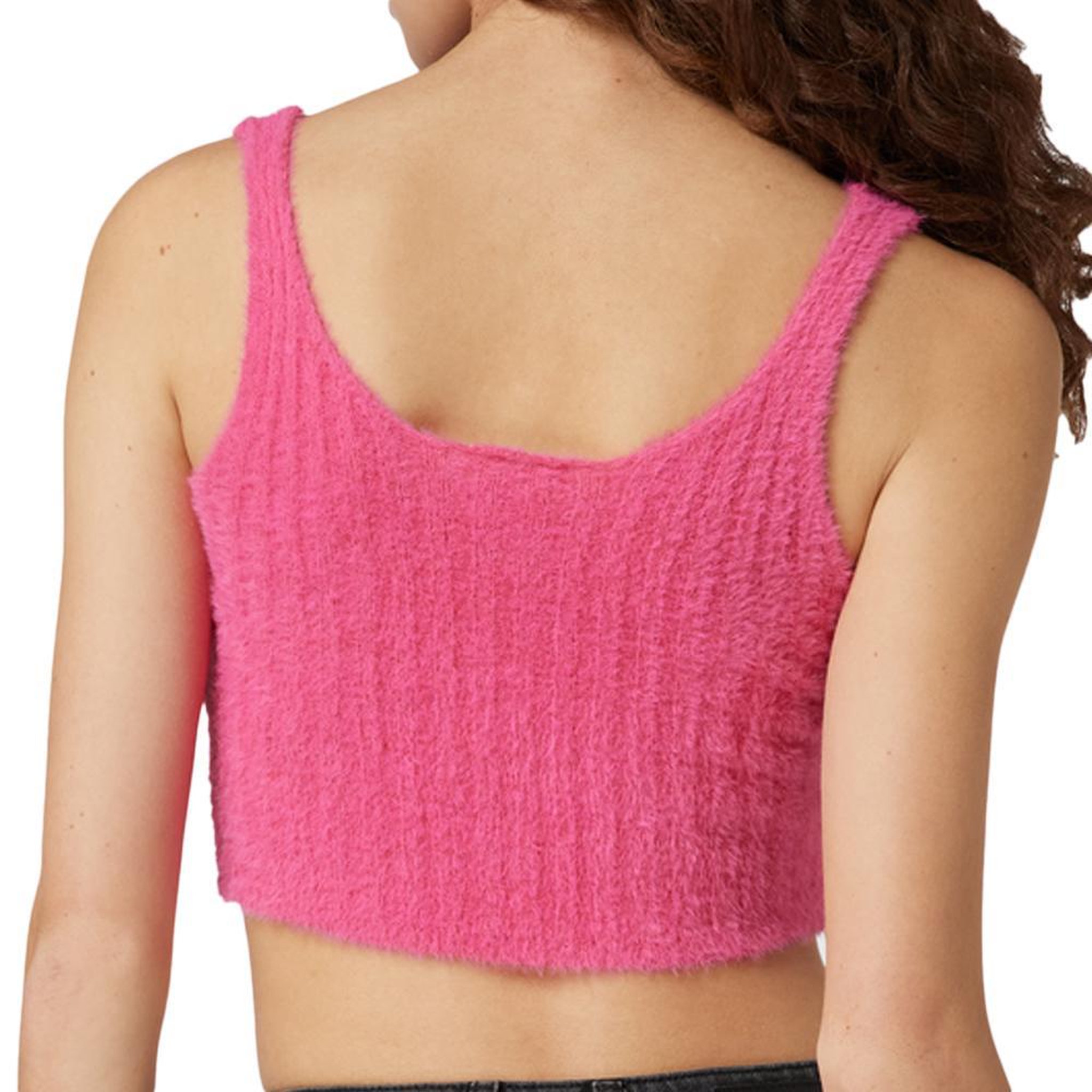 Voir la diapositive 2 : NOISY MAY Crop Top Rose Femme Noisy May Sweet