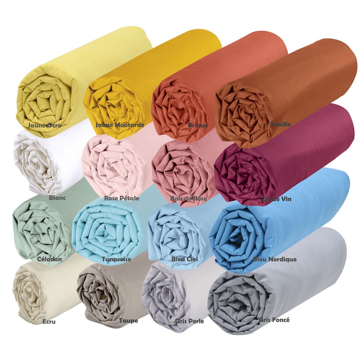 PTIT BASILE Drap housse bébé coton Bio 60x120 cm 