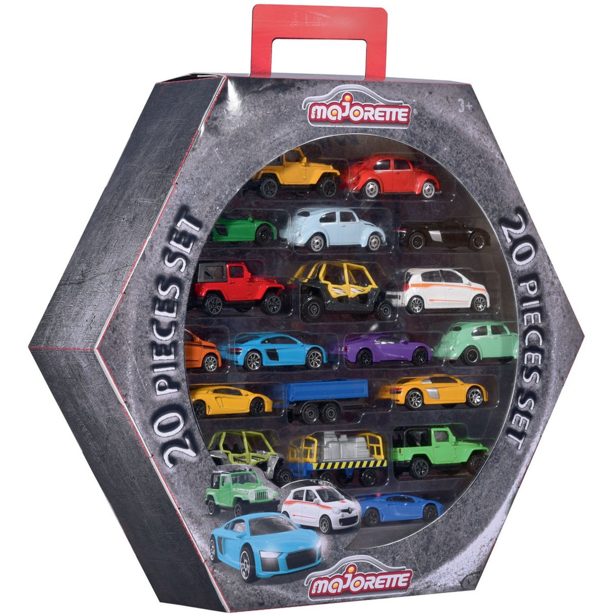 SMOBY Set de 20 voitures Majorette 1/64