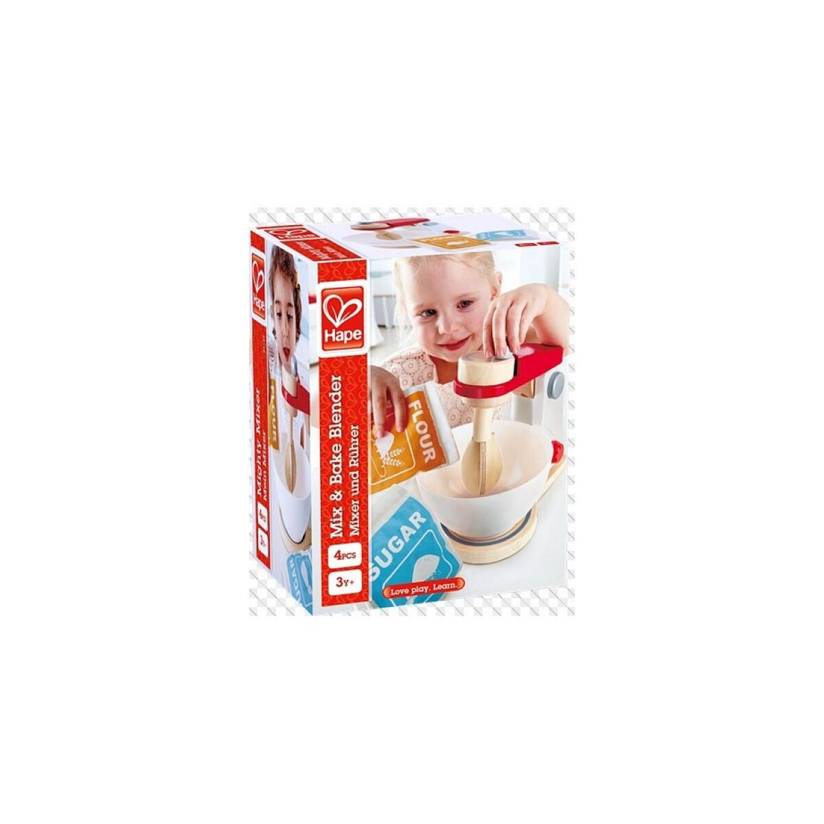 Hape Robot de Cuisine Blanc pour Enfants - Apprentissage Pâtisserie Amusant