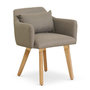 Voir la diapositive 1 : Paris Prix Lot de 20 Fauteuils Design  Alan  70cm Taupe