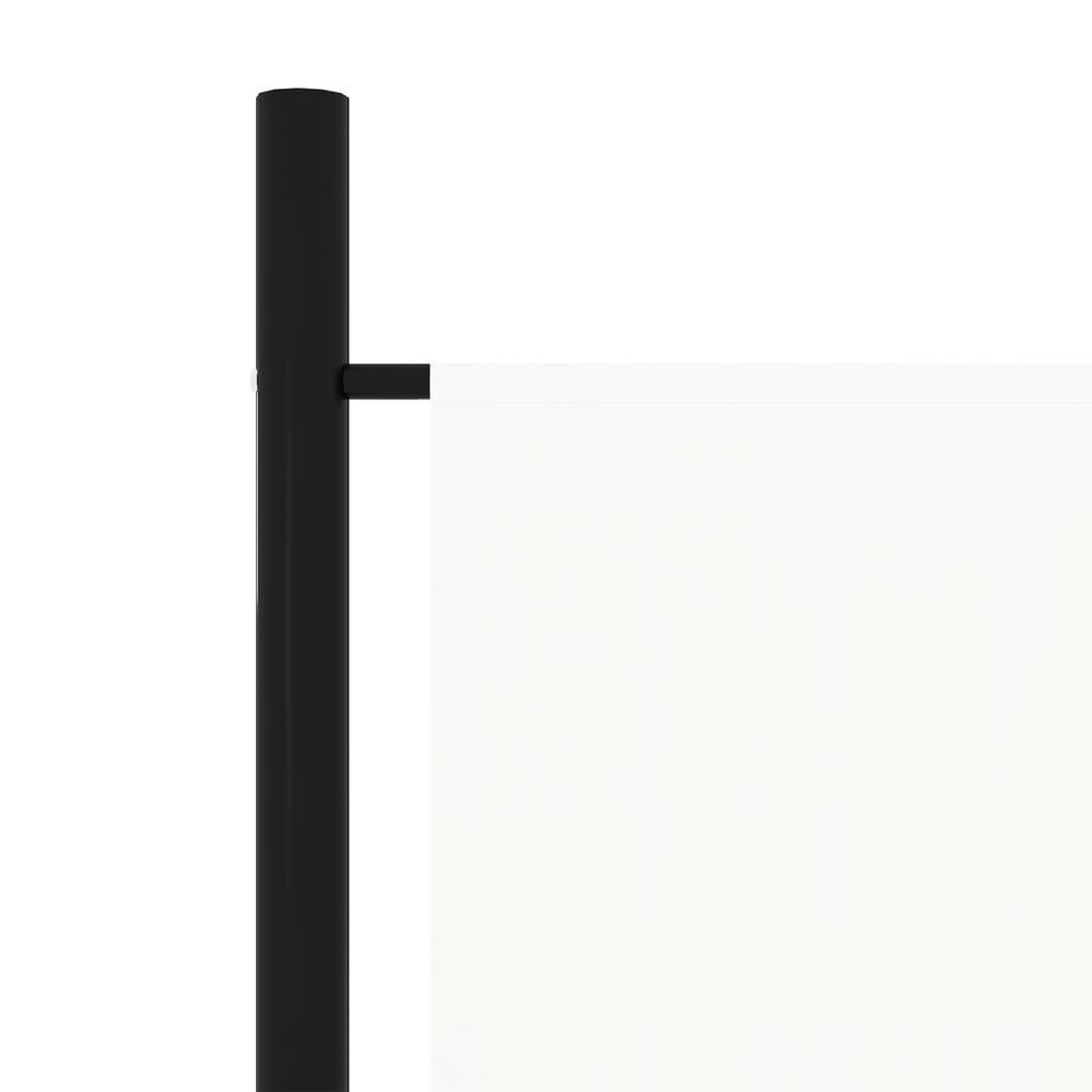 Voir la diapositive 5 : VIDAXL Cloison de separation 4 panneaux Blanc 200x180 cm