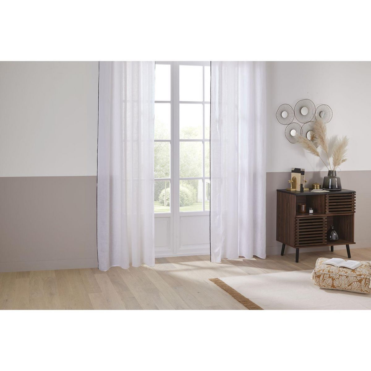 ATMOSPHERA Rideau en 100% lin LINAH