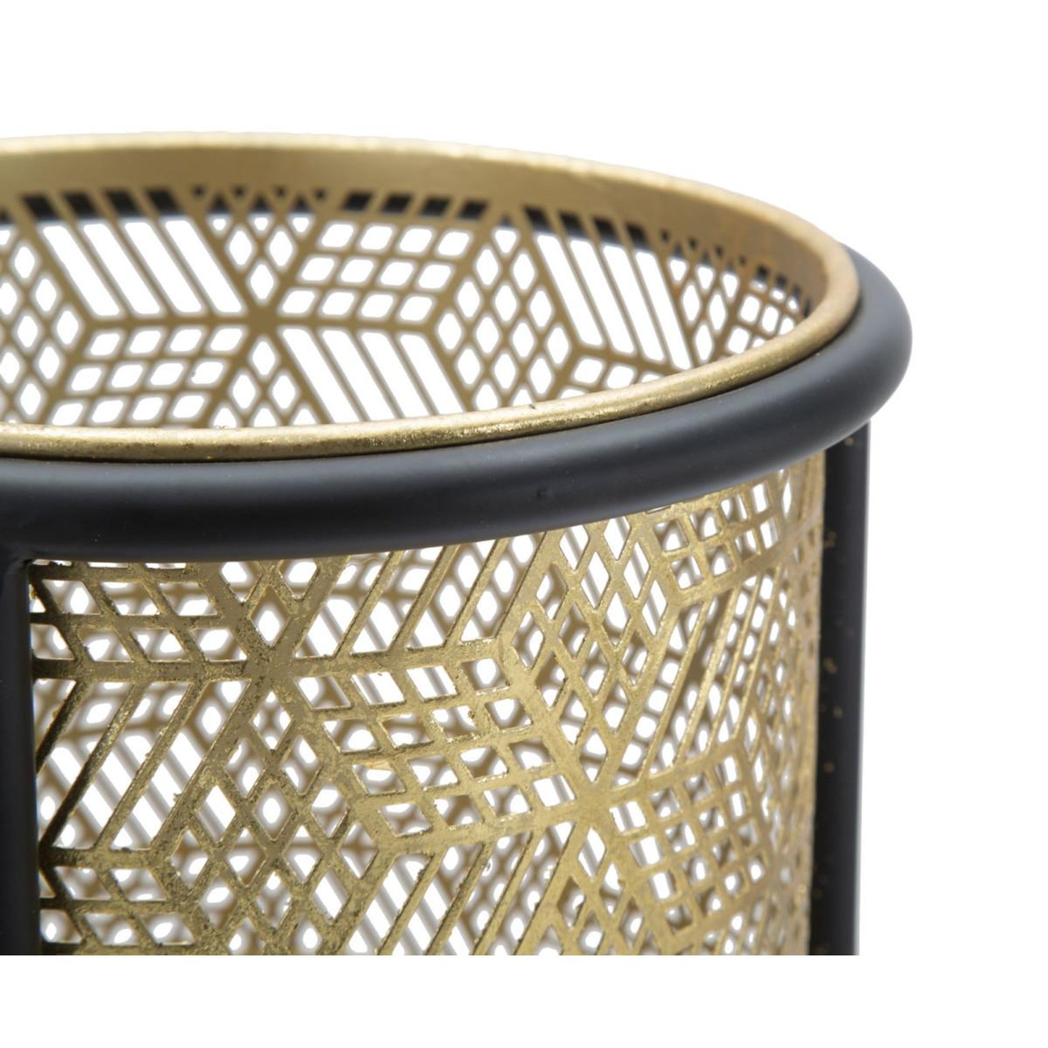 Voir la diapositive 3 : Paris Prix Cache-pots 2 niveaux  doppio  80cm or
