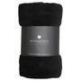Voir la diapositive 3 : ATMOSPHERA Plaid  Microfibre  130x180cm Noir