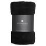 Voir la diapositive 3 : ATMOSPHERA Plaid  Microfibre  130x180cm Noir
