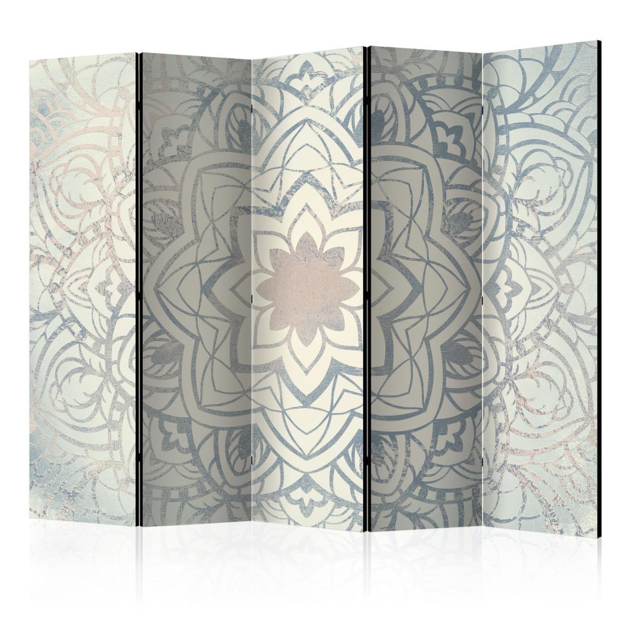 Paris Prix Paravent 5 volets  paravent : mandala hivernale  172x225cm