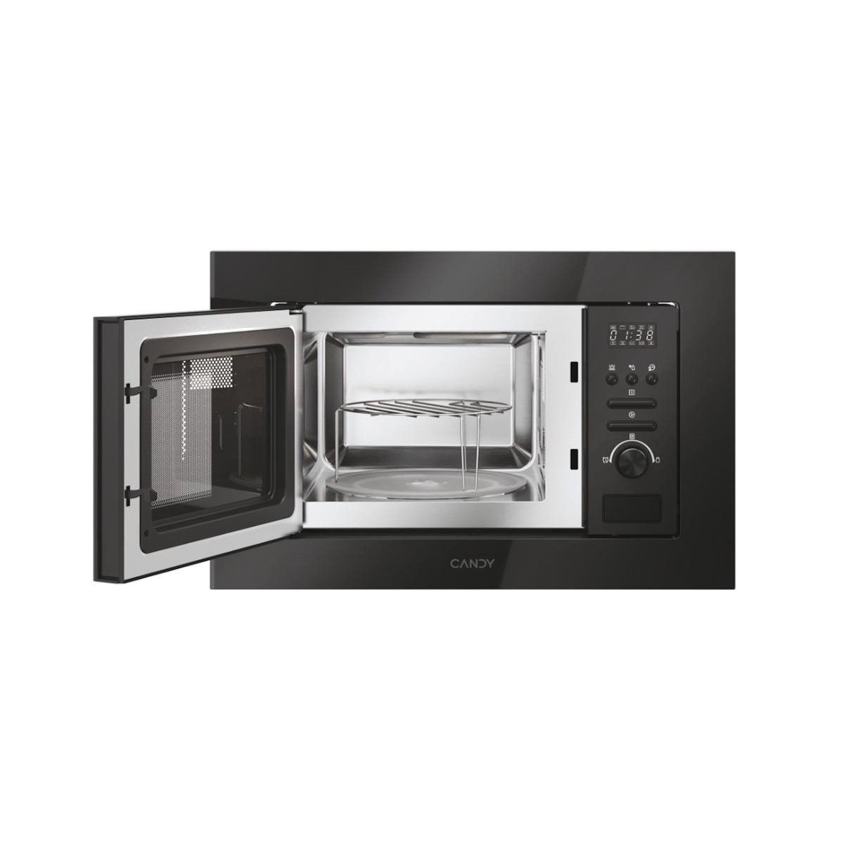 Candy Micro-ondes avec grill Candy CA20FMW7NB Encastrable 20 L 800 W Noir