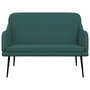Voir la diapositive 3 : VIDAXL Banc Vert fonce 110x76x80 cm Tissu