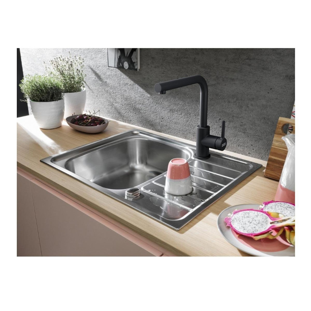 franke Mitigeur avec douchette noir mat - 295481SBVL