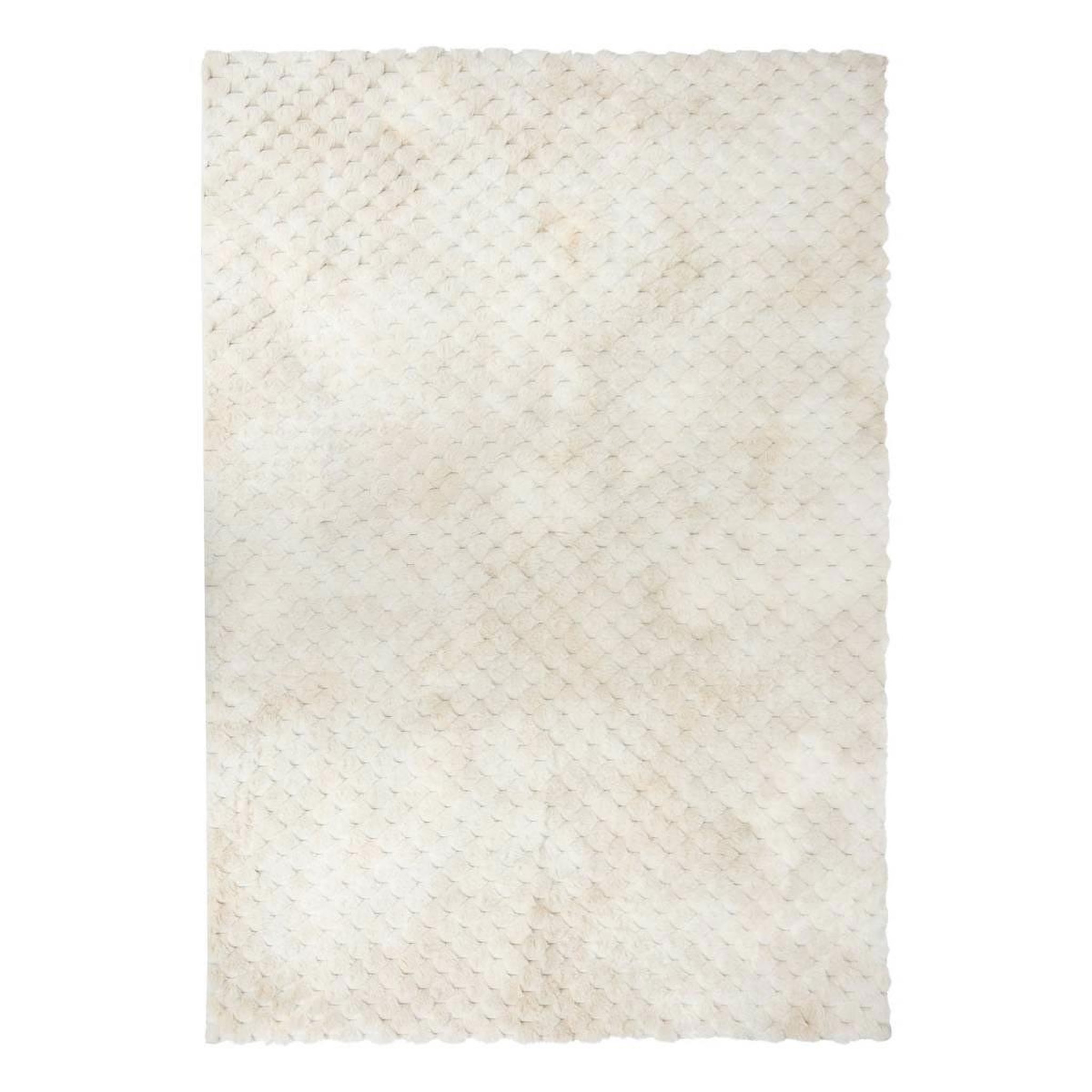ATMOSPHERA Tapis imitation fourrure  adriel  120x170cm beige